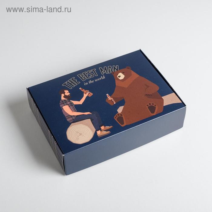 Коробка складная «Для настоящего мужчины», 21 × 15 × 5 см
Коробка складная «Для настоящего мужчины», 21 × 15 × 5 см