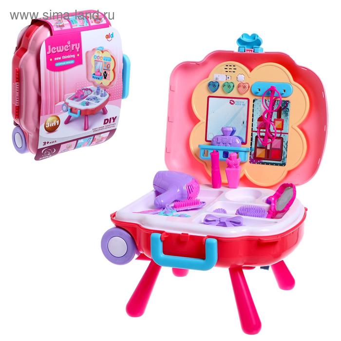 Игровой набор «Салон красоты» в чемоне-рюкзачке
Игровой набор «Салон красоты» в чемоне-рюкзачке