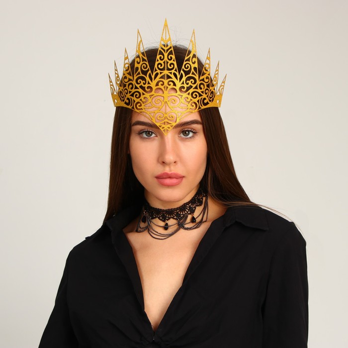 Карнавальный набор «Королева ночи», чокер, диадема
Карнавальный набор «Королева ночи», чокер, диадема