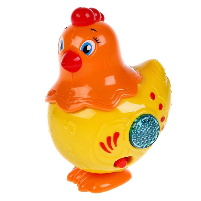 Музыкальная игрушка «Развивающая курочка», 15 песен из мультфильма, 2 сказки, трещотка
Музыкальная игрушка «Развивающая курочка», 15 песен из мультфильма, 2 сказки, трещотка