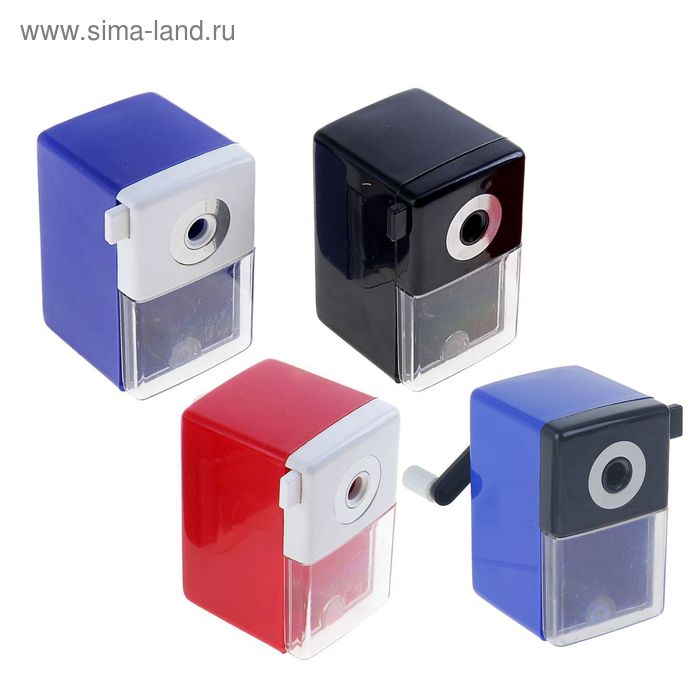 Точилка механическая с контейнером "Классика Офис", МИКС
Точилка механическая с контейнером "Классика Офис", МИКС