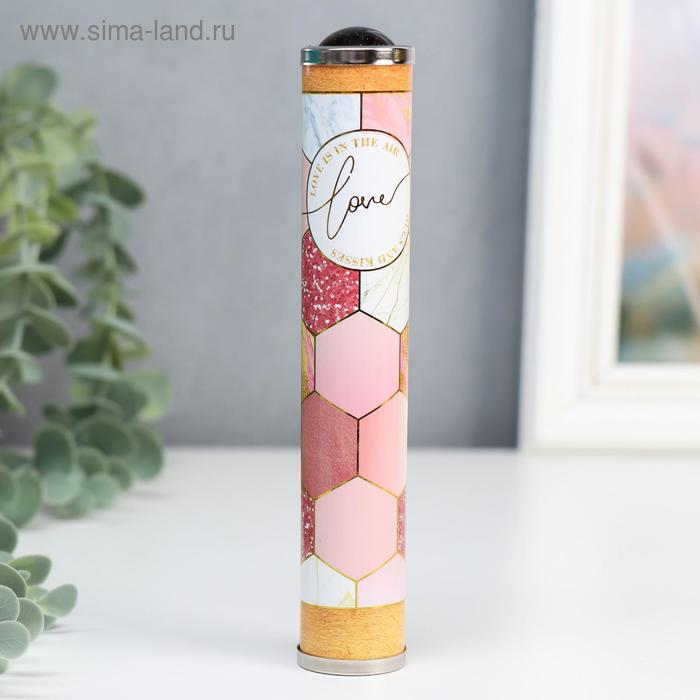 Калейдоскоп "Медовые соты. Love" 17х3х3 см
Калейдоскоп "Медовые соты. Love" 17х3х3 см