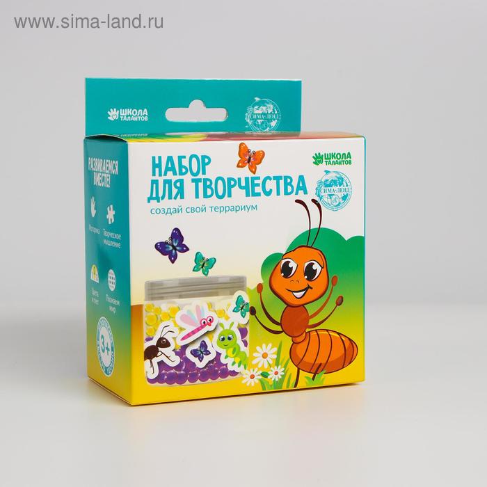 Набор для творчества. Создай свой террариум «Муравьиная ферма» с гидрогелем
Набор для творчества. Создай свой террариум «Муравьиная ферма» с гидрогелем
