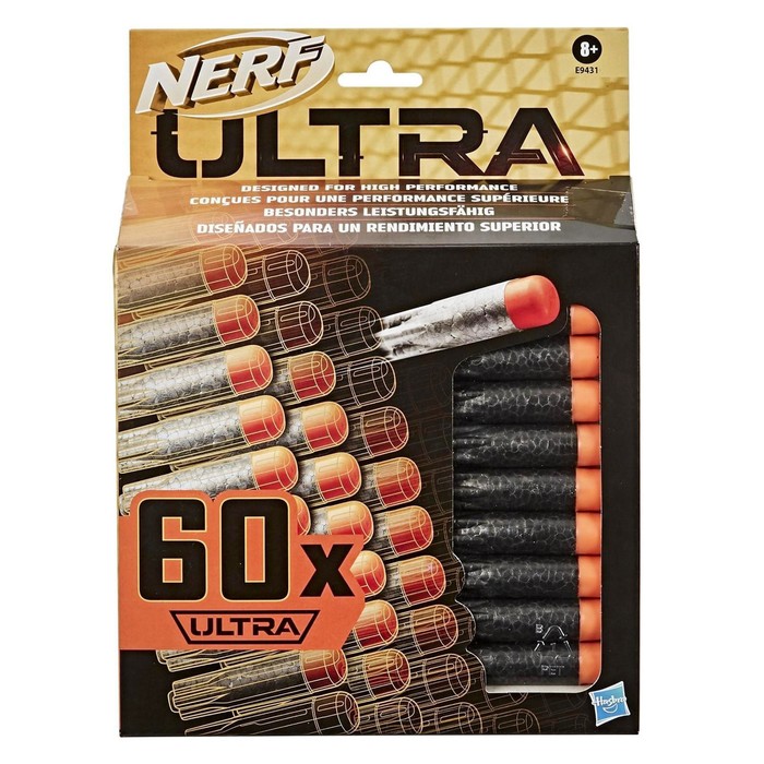 Набор стрел «Нёрф. Ультра», 60 штук
Набор стрел «Нёрф. Ультра», 60 штук