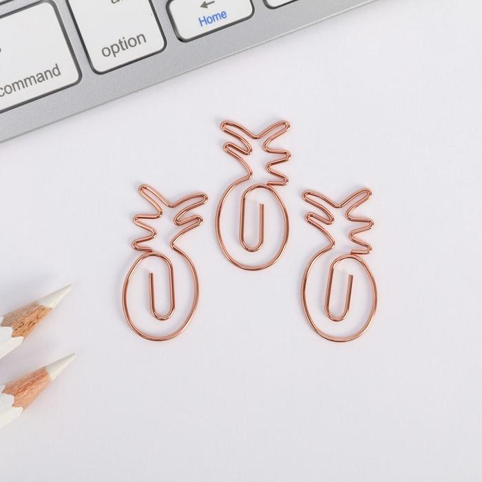 скрепки "Ананасик" 3 шт
скрепки "Ананасик" 3 шт