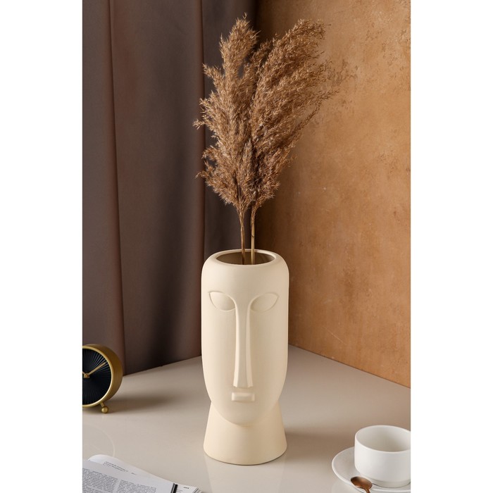 Ваза керамическая "Будда", настольная, декоративная, интерьерная, бежевая, 31.5 см
Ваза керамическая "Будда", настольная, декоративная, интерьерная, бежевая, 31.5 см