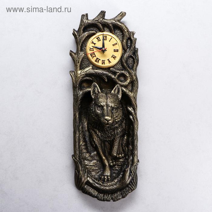 Часы "Волк", водная краска, чёрно-золотистые, 50*17*13 см
Часы "Волк", водная краска, чёрно-золотистые, 50*17*13 см