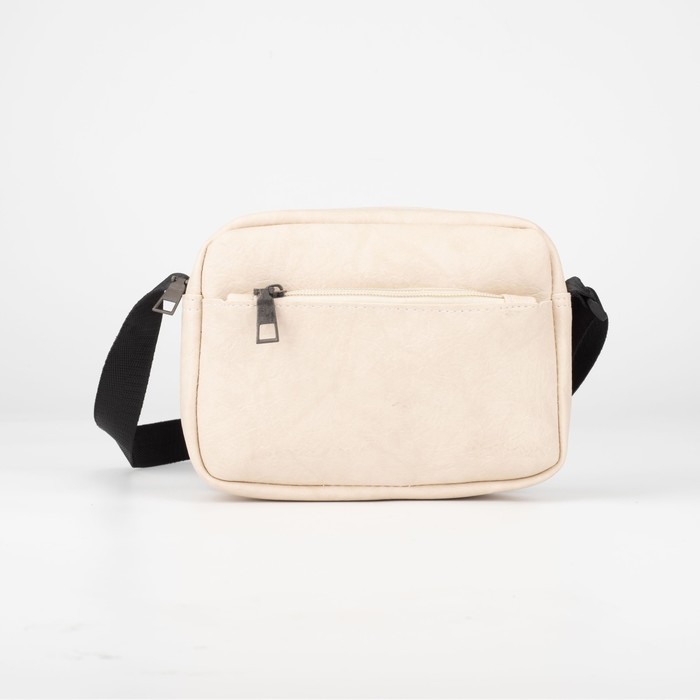 Сумка женская, отдел на молнии, длинный ремень, цвет молочный
Сумка женская, отдел на молнии, длинный ремень, цвет молочный