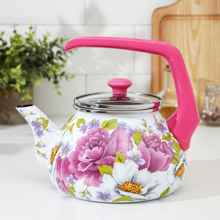 Чайник «Пион», 2,2 л, фиксированная ручка
Чайник «Пион», 2,2 л, фиксированная ручка