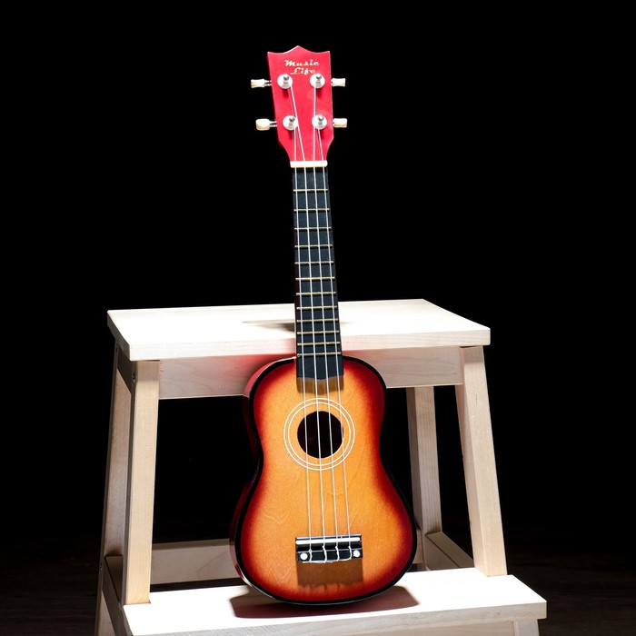 Укулеле сопрано, цвет санберст, 59см
Укулеле сопрано, цвет санберст, 59см