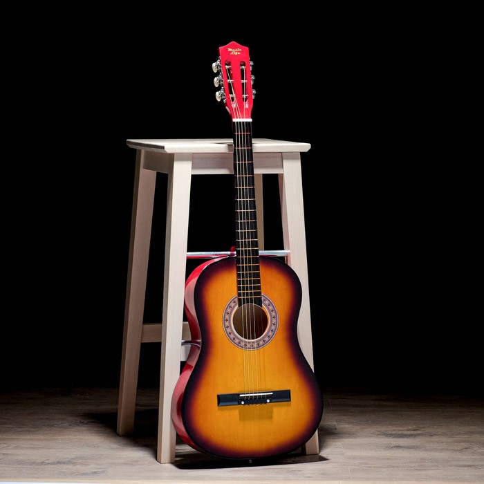 Гитара классическая санберст, 6-ти струнная, 97см
Гитара классическая санберст, 6-ти струнная, 97см