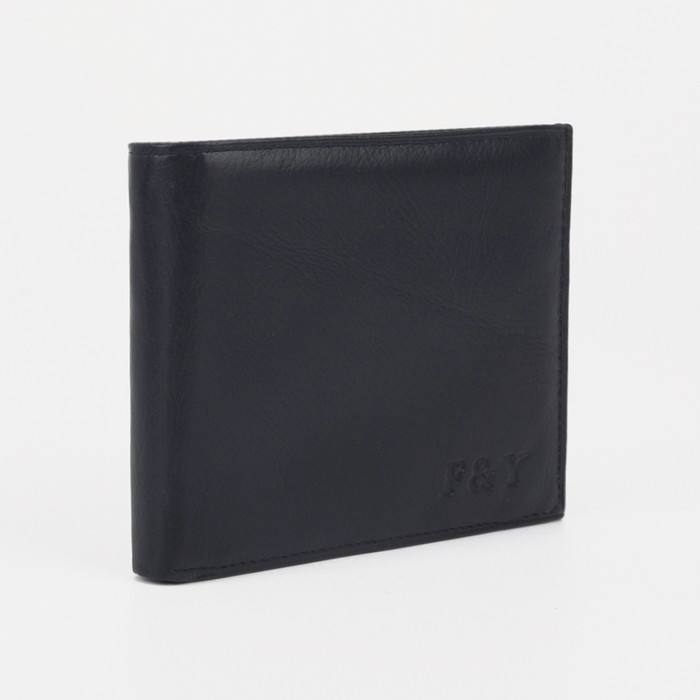 Портмоне без застёжки, для купюр, для карт, для монет, цвет чёрный
Портмоне без застёжки, для купюр, для карт, для монет, цвет чёрный