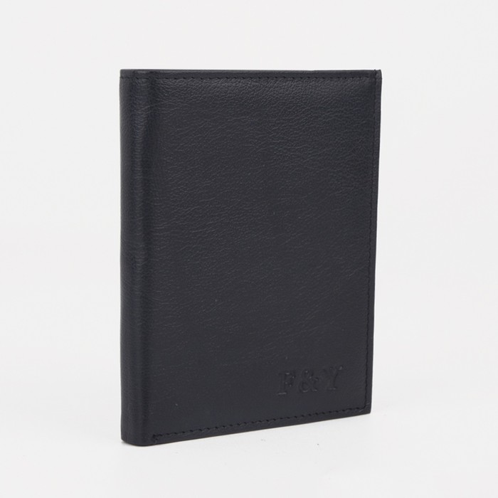 Портмоне без застёжки, для купюр, для карт, для монет, цвет чёрный
Портмоне без застёжки, для купюр, для карт, для монет, цвет чёрный