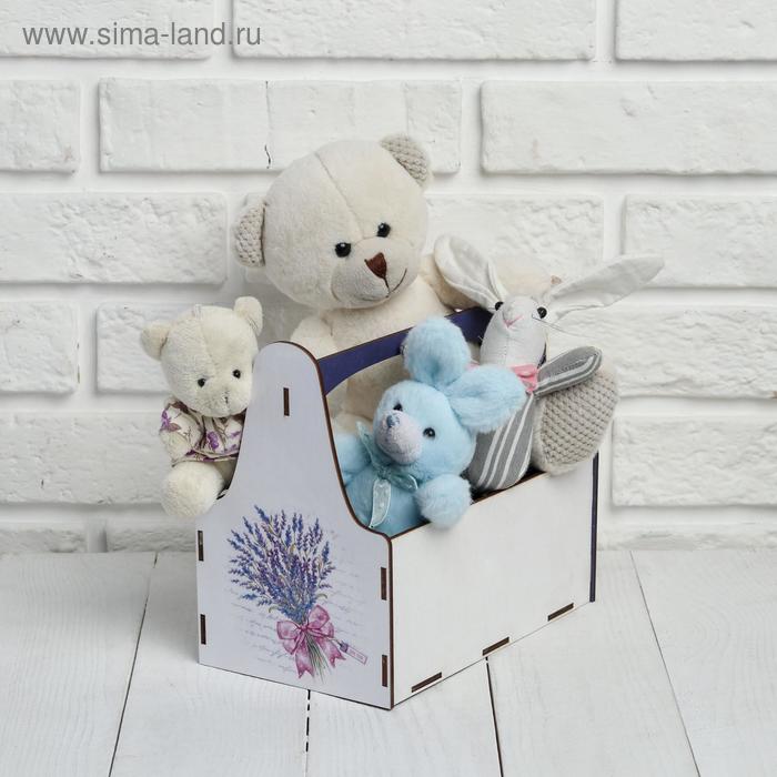 Ящик «Лаванда», 12,5 х 18,5 х 20 см
Ящик «Лаванда», 12,5 х 18,5 х 20 см