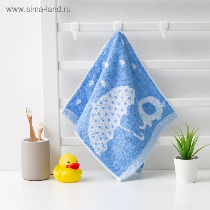 Полотенце махровое Крошка Я "Слоник" 25*50 см, цв.синий, 100% хлопок, 400 гр/м2 
Полотенце махровое Крошка Я "Слоник" 25*50 см, цв.синий, 100% хлопок, 400 гр/м2