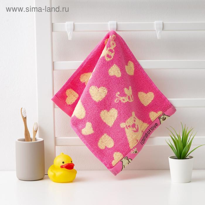 Полотенце махровое Крошка Я "Мишка"Вид 1, 25*50 см, цв.розовый, 100% хлопок, 400 гр/м2
Полотенце махровое Крошка Я "Мишка"Вид 1, 25*50 см, цв.розовый, 100% хлопок, 400 гр/м2