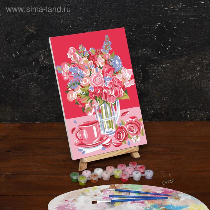 Картина по номерам на холсте с подрамником «Букет в вазе», 30х20 см
Картина по номерам на холсте с подрамником «Букет в вазе», 30х20 см