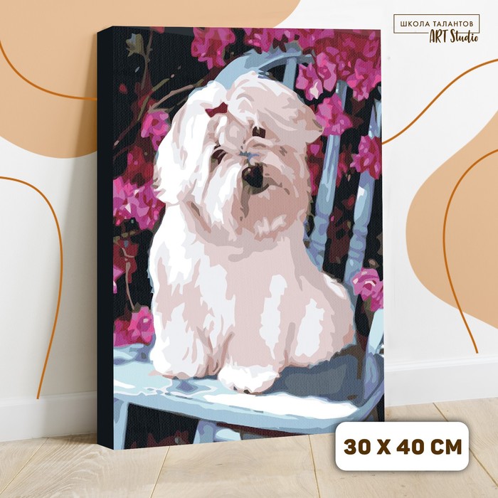 Картина по номерам на холсте с подрамником «Собака на стуле», 40х30 см
Картина по номерам на холсте с подрамником «Собака на стуле», 40х30 см
