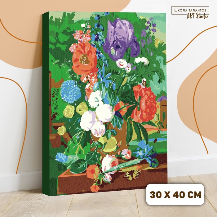 Картина по номерам на холсте с подрамником «Натюрморт», 40х30 см
Картина по номерам на холсте с подрамником «Натюрморт», 40х30 см