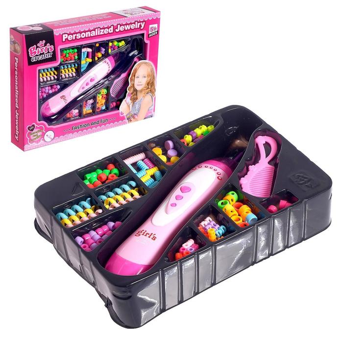 Набор парикмахера с аксессуарами для волос + аппарат для плетения
Набор парикмахера с аксессуарами для волос + аппарат для плетения