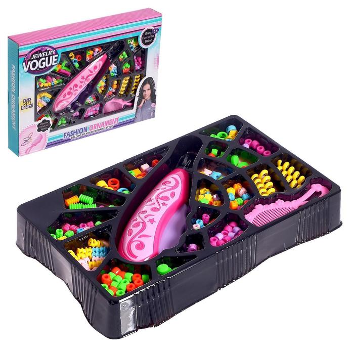 Набор парикмахера с аксессуарами для волос + аппарат для плетения
Набор парикмахера с аксессуарами для волос + аппарат для плетения