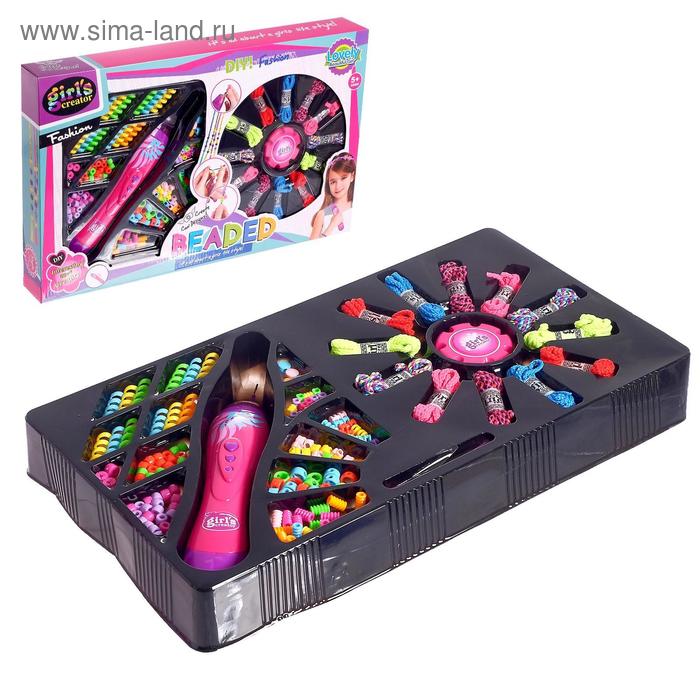 Набор парикмахера с аксессуарами для волос + аппарат для плетения
Набор парикмахера с аксессуарами для волос + аппарат для плетения