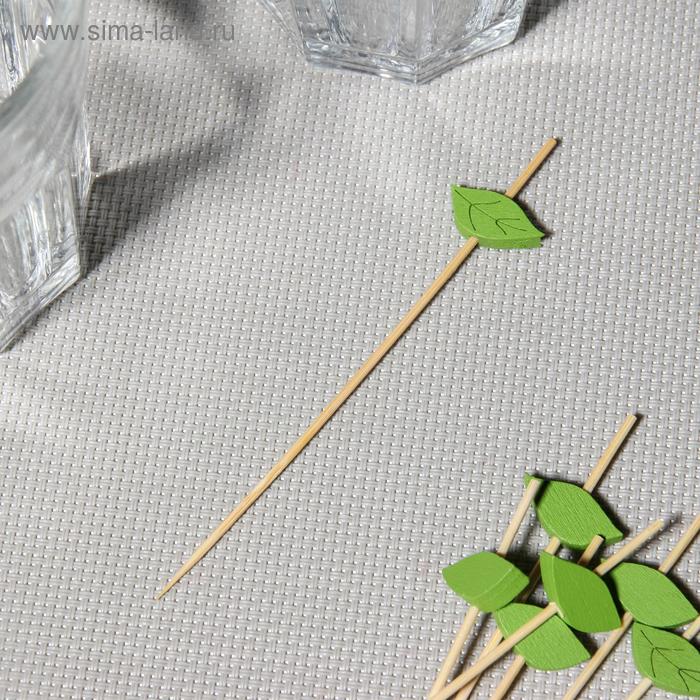 Шпажки «Тропический лист», 12 см, набор 25 шт
Шпажки «Тропический лист», 12 см, набор 25 шт