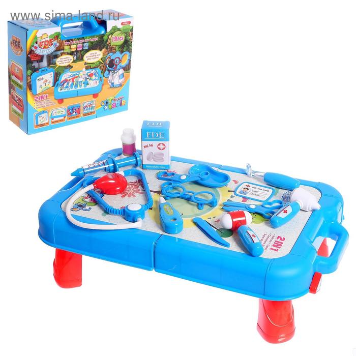 Набор доктора в чемодане «Кабинет врача»
Набор доктора в чемодане «Кабинет врача»