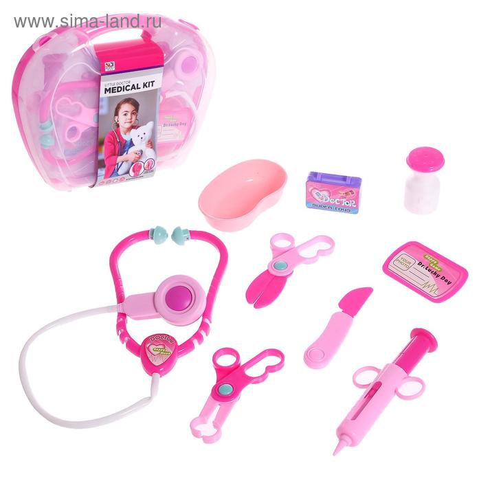 Набор доктора в чемодане «Мой доктор», свет, звук, цвета МИКС
Набор доктора в чемодане «Мой доктор», свет, звук, цвета МИКС