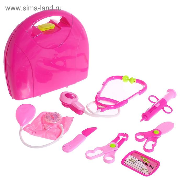 Набор доктора в чемодане «Маленький доктор», свет, звук
Набор доктора в чемодане «Маленький доктор», свет, звук