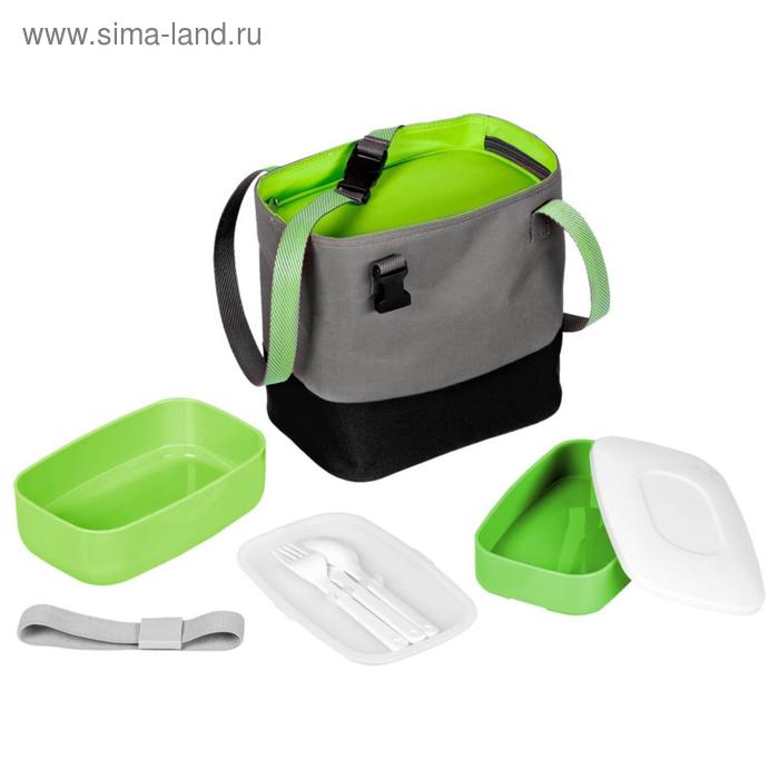 Термосумка с набором ланчбоксов Takk Mamma зеленый
Термосумка с набором ланчбоксов Takk Mamma зеленый