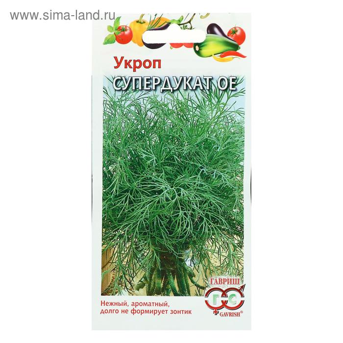 Семена Укроп "Супердукат ОЕ", 3 г
Семена Укроп "Супердукат ОЕ", 3 г