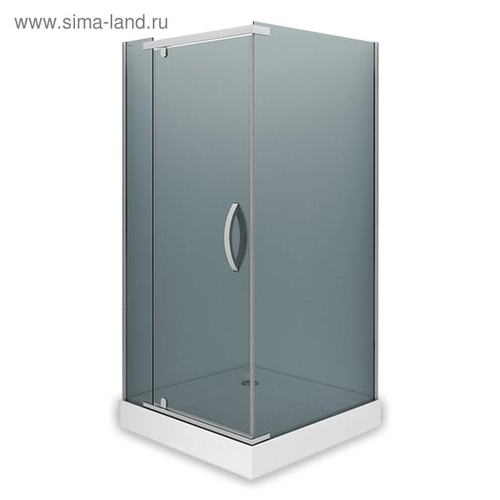 Душевое ограждение ALEX BAITLER AB244-90, 90x90x200 см, стекло тонированное, профиль хром 
Душевое ограждение ALEX BAITLER AB244-90, 90x90x200 см, стекло тонированное, профиль хром