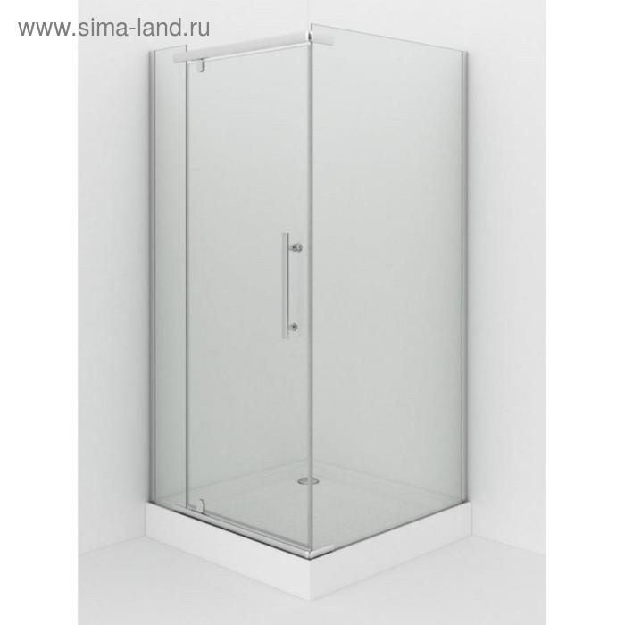 Душевое ограждение ERLIT ER10109H-C1, 90x90x200 см, стекло прозрачное, профиль хром 
Душевое ограждение ERLIT ER10109H-C1, 90x90x200 см, стекло прозрачное, профиль хром