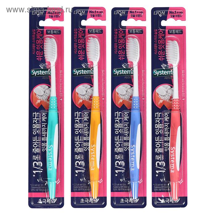 Зубная щетка Systema Smart Slim уход за чувствительными деснами
Зубная щетка Systema Smart Slim уход за чувствительными деснами
