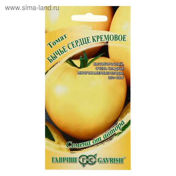Семена Томат "Бычье сердце кремовое", 0,05 г
Семена Томат "Бычье сердце кремовое", 0,05 г