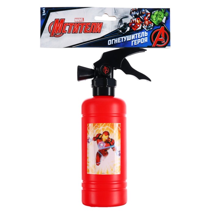 фото Игровой набор водная пушка "огнетушитель героя", мстители marvel