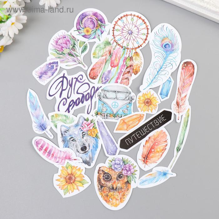 фото Набор высечек "хиппи-тревел" april paper