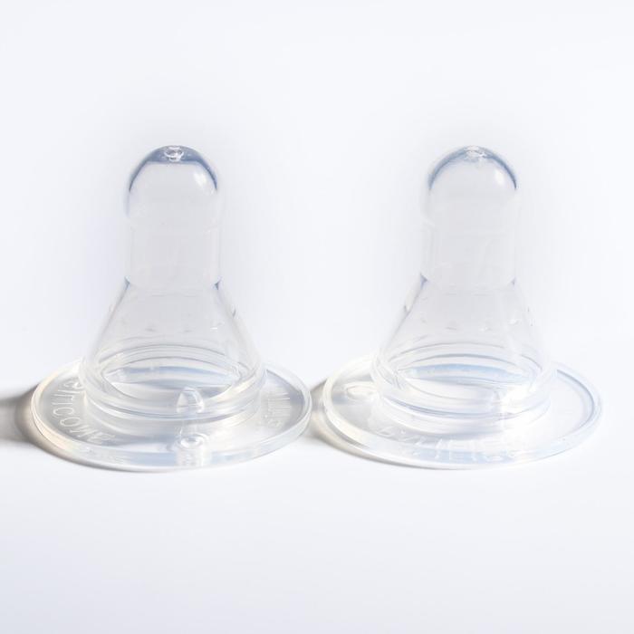 Набор силиконовых сосок, 2 шт., от 6 мес., быстрый поток
Набор силиконовых сосок, 2 шт., от 6 мес., быстрый поток