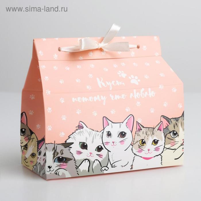 Упаковка для кондитерских изделий «Кусь», 10 × 18 × 15 см
Упаковка для кондитерских изделий «Кусь», 10 × 18 × 15 см