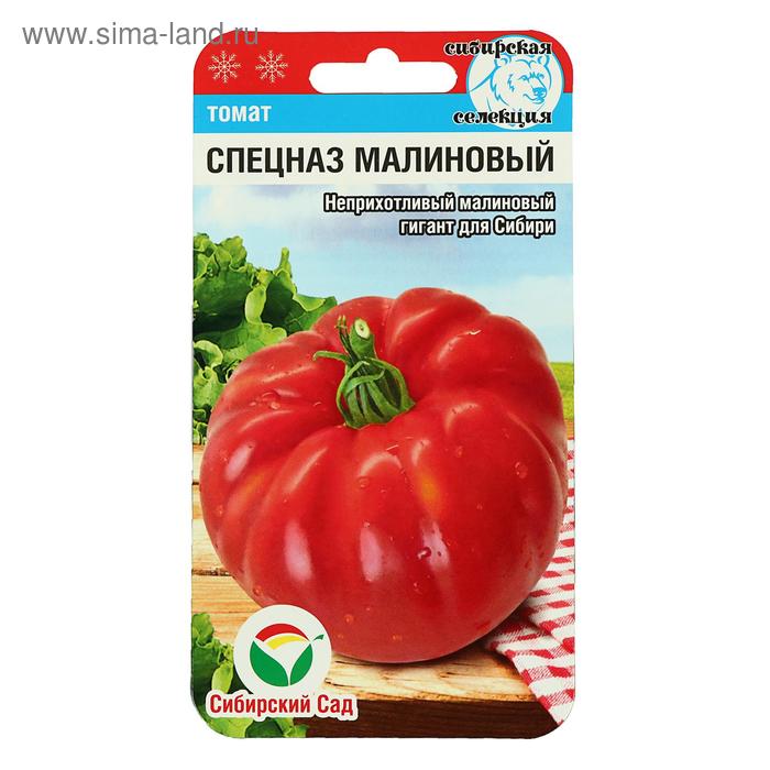 Семена Томат "Сибирский сад" "Спецназ малиновый", 20 шт.
Семена Томат "Сибирский сад" "Спецназ малиновый", 20 шт.