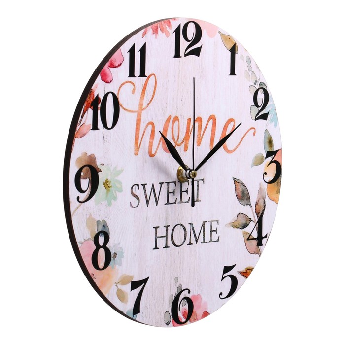 фото Часы настенные "дом милый дом", дискретный ход, d-23. см соломон