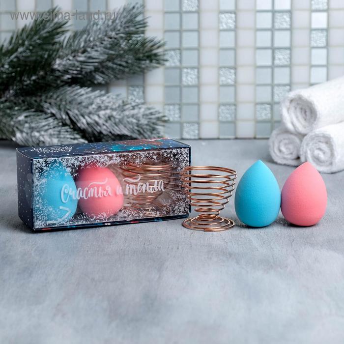 Набор спонжей для макияжа «Зимний сад», 2 шт
Набор спонжей для макияжа «Зимний сад», 2 шт