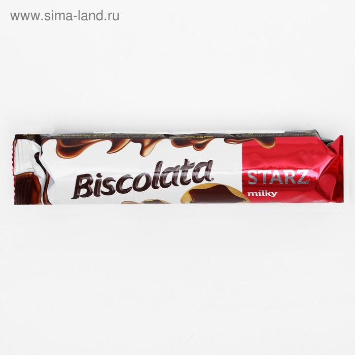 Печенье Biscolata Starz Milky c молочным шоколадом и молочным кремом, 88 г
Печенье Biscolata Starz Milky c молочным шоколадом и молочным кремом, 88 г