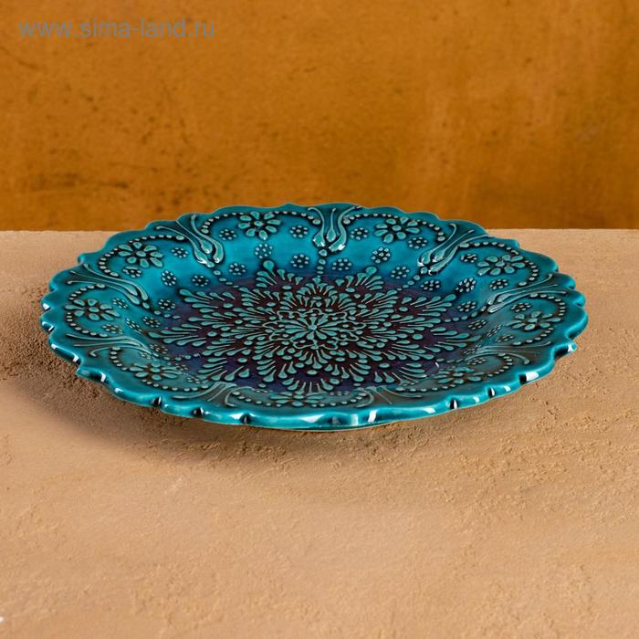Тарелка плоская 19см "Бирюза"
Тарелка плоская 19см "Бирюза"
