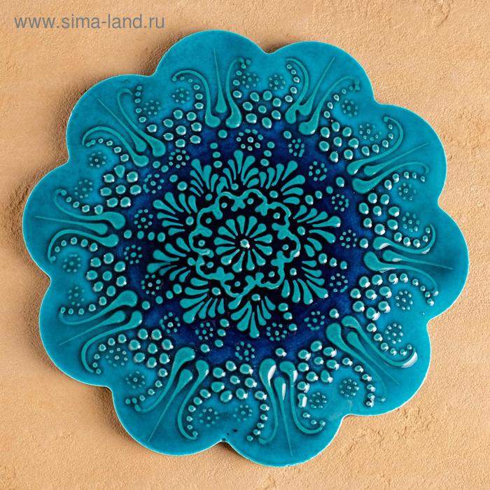 Подставка под горячее большая 18см "Бирюза"
Подставка под горячее большая 18см "Бирюза"