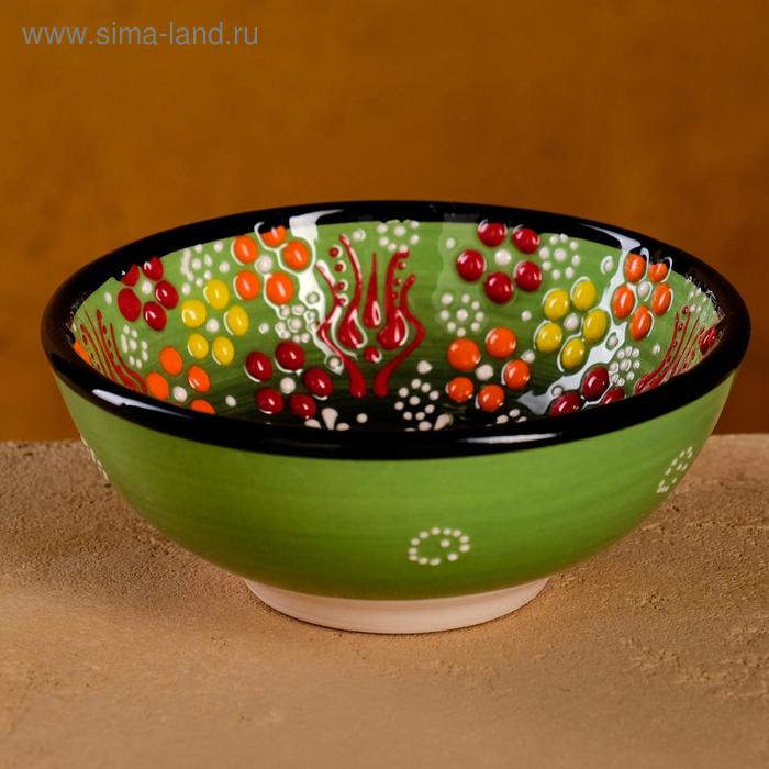 Пиала большая 13см "Рельеф зеленый" 300 мл
Пиала большая 13см "Рельеф зеленый" 300 мл