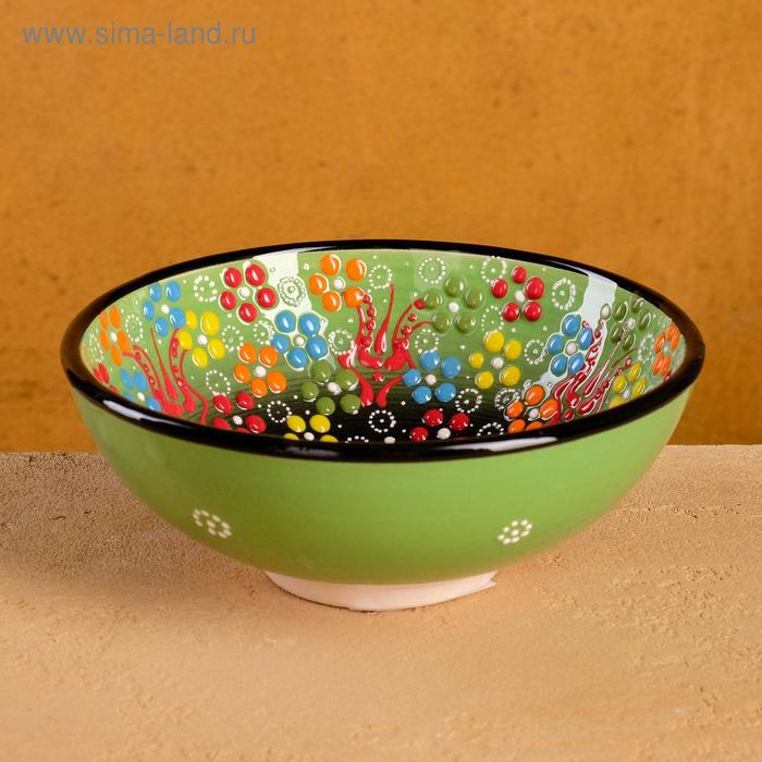 Салатник 16см "Рельеф зеленый"
Салатник 16см "Рельеф зеленый"