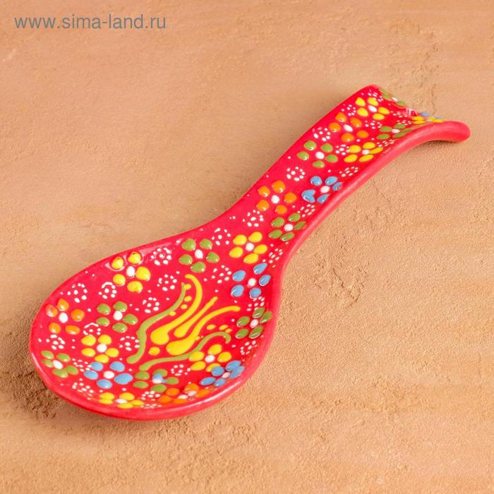 Подставка под ложку 22см "Рельеф красный"
Подставка под ложку 22см "Рельеф красный"