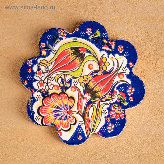 Подставка под горячее малая 11см "Рельеф особый" синяя
Подставка под горячее малая 11см "Рельеф особый" синяя